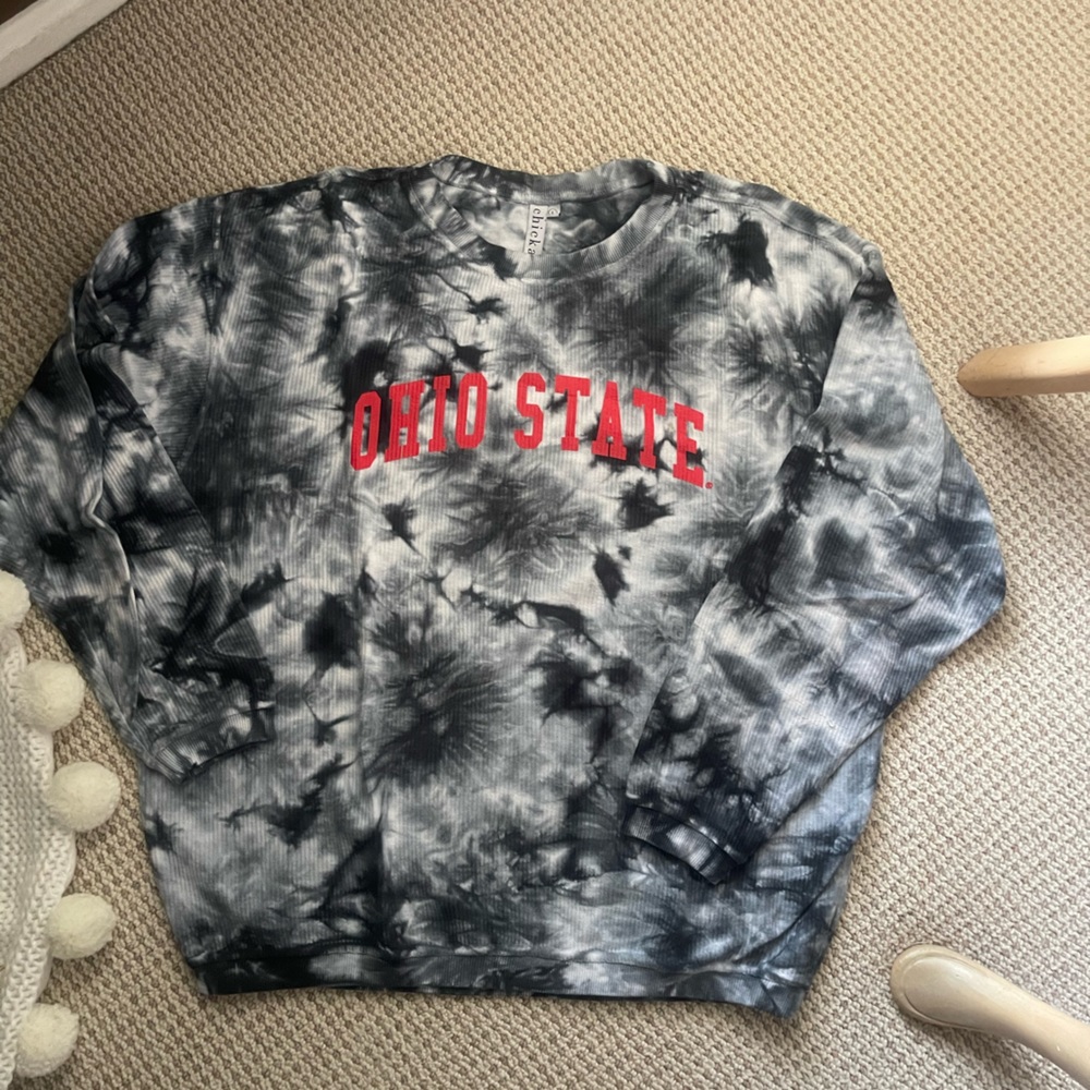 Ohio State Corded Crewneck